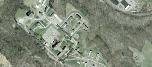 Hudson Correctional Facility aerial view