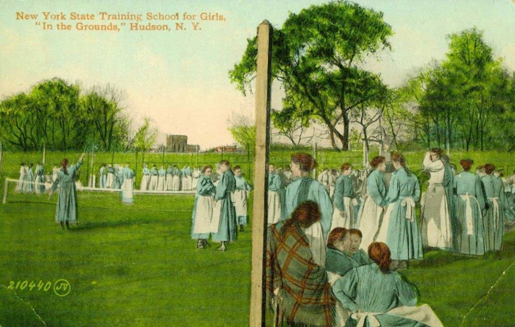 New York State Training School for Girls - postcard